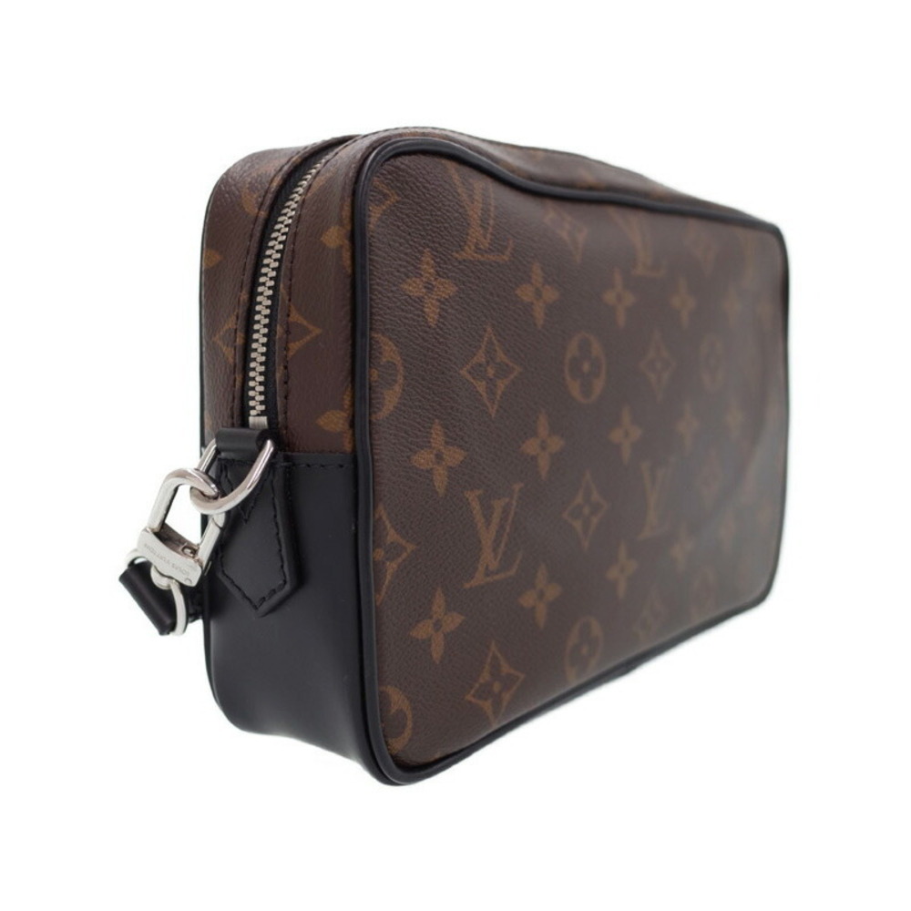 Louis Vuitton Shoulder Pochette Macassar Monogram Kasai Bag